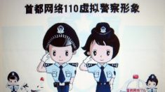 Poliziotti cinesi eroi, ma solo sui media di regime