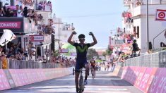 Giro 100, Izaguirre vince a Peschici. Visconti secondo in rimonta