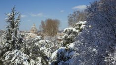 Neve a Roma, le foto della Capitale imbiancata