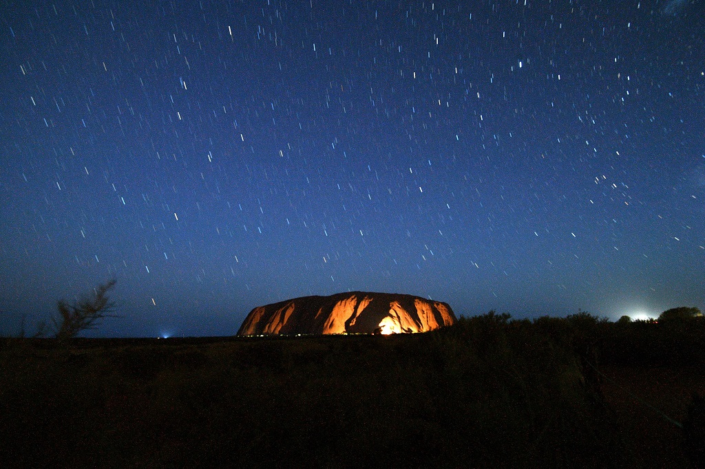 Uluru notte