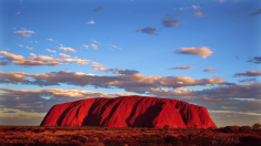 La montagna sacra di Uluru