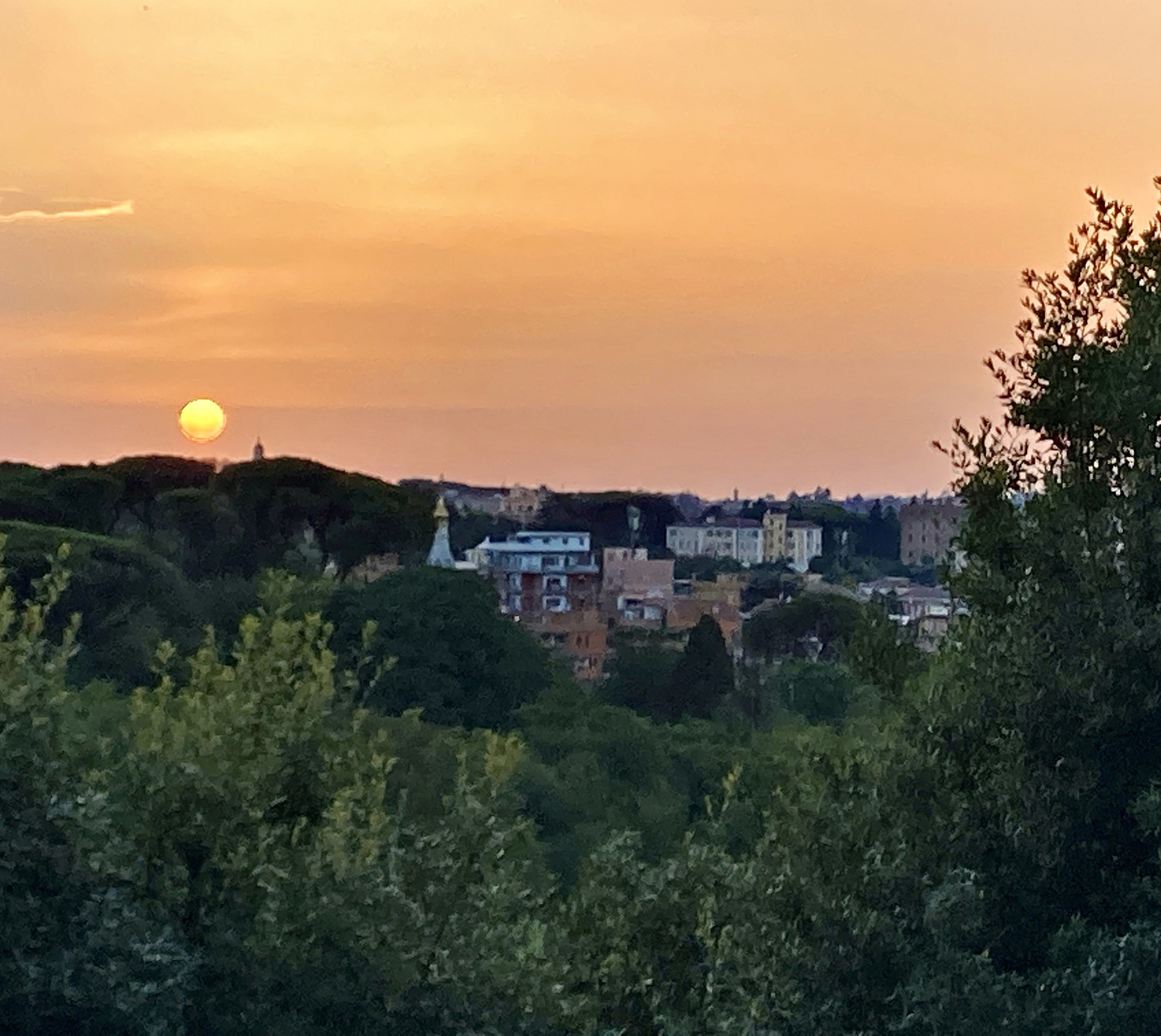 tramonto gianicolo