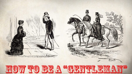 Un manuale sulle buone maniere del 1880 per il perfetto gentiluomo