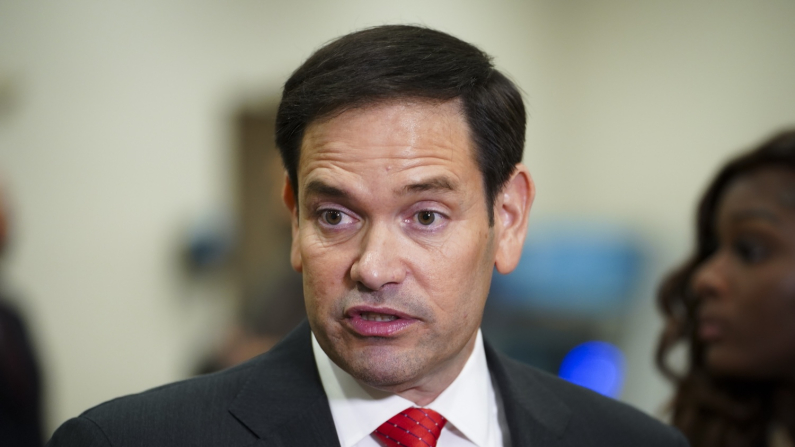 Il ministro degli Esteri statunitense Marco Rubio (foto di archivio, Madalina Vasiliu/The Epoch Times)