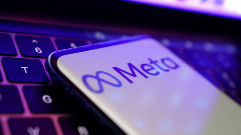 Il logo di Meta in un'immagine di archivio. (Dado Ruvic/Reuters)