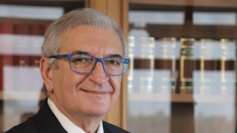 Tommaso Foti, foto-ritaglio da X. 