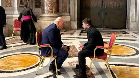 Trump e Zelensky si incontrano nella Basilica di San Pietro