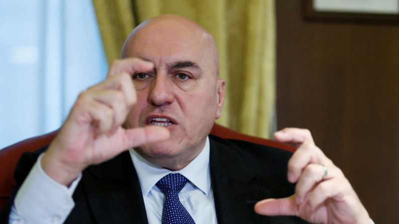 Il ministro della Difesa Guido Crosetto, a Roma, Italia, 16 dicembre 2022. (REUTERS/Remo Casilli)