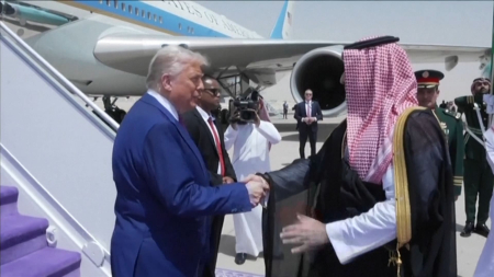 Trump in visita ufficiale in Arabia Saudita