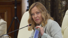 Giorgia Meloni in Uzbekistan