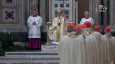 Leone XIV insediato come Vescovo di Roma nella Basilica di San Giovanni in Laterano