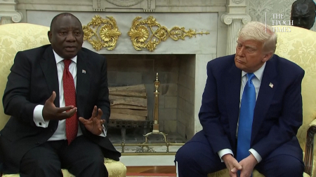 Trump accusa il presidente sudafricano di genocidio