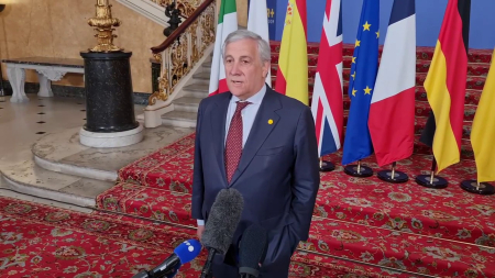 Tajani: se falliscono i negoziati la colpa è di Putin