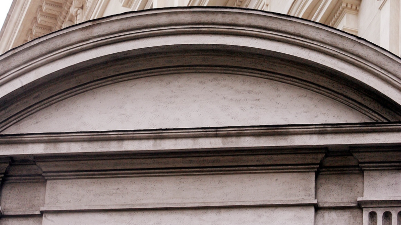 Una veduta di Palazzo Koch, l'edificio che ospita la sede centrale della Banca d'Italia, in via nazionale a Roma (foto d'archivio, CLAUDIO PERI/ANSA)