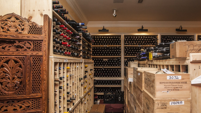 Cantina del ristorante Sistina, a Manhattan, New York (foto: Samira Bouaou/The Epoch Times).