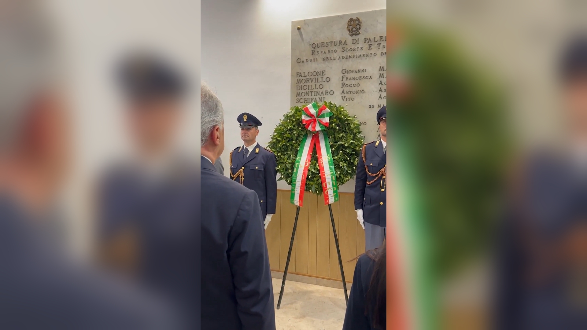 Commemorazione a Palermo della Strage di Capaci