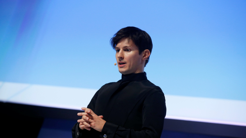 L'amministratore di Telegram, Pavel Durov in una immagine di repertorio. Foto: REUTERS/Albert Gea/File Photo