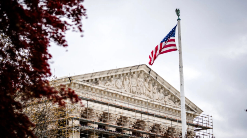 La Corte Suprema a Washington, 3 Aprile 2025. Foto: Madalina Vasiliu/The Epoch Times