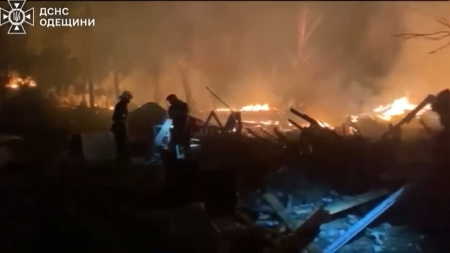 Droni russi colpiscono la regione di Odessa in Ucraina