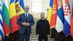Il presidente serbo Vucic fa la sua prima visita in Ucraina al vertice di Odessa