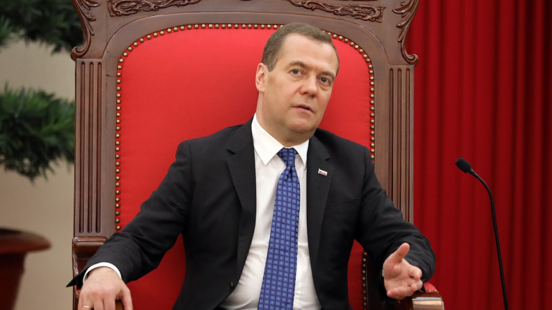 Dmitry Medvedev (foto di archivio, REUTERS).