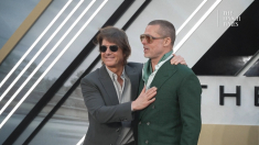 Tom Cruise accompagna Brad Pitt alla prima londinese di “F1”