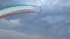 Meloni: Frecce tricolori simbolo dell’Italia nel mondo