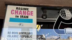 La comunità iraniana a Los Angeles sta con Trump