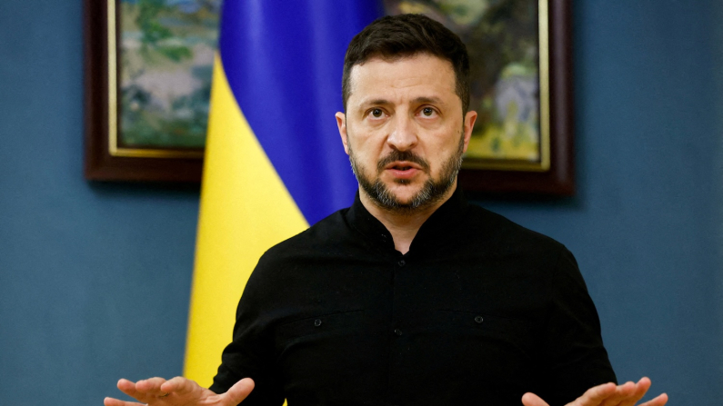 Volodymyr Zelensky
(foto di archivio, REUTERS/Thomas Peter).