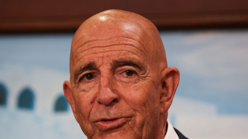 L'inviato speciale statunitense Thomas Barrack. (REUTERS/Mohamed Azakir)

