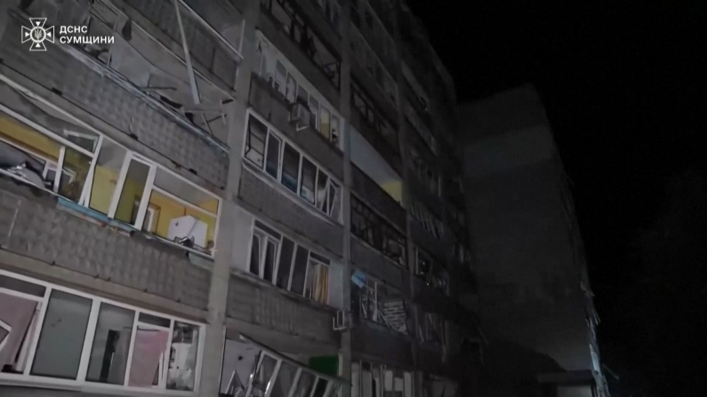 Video: Reuters/Must on-screen courtesy State Emergency Service of Ukraine