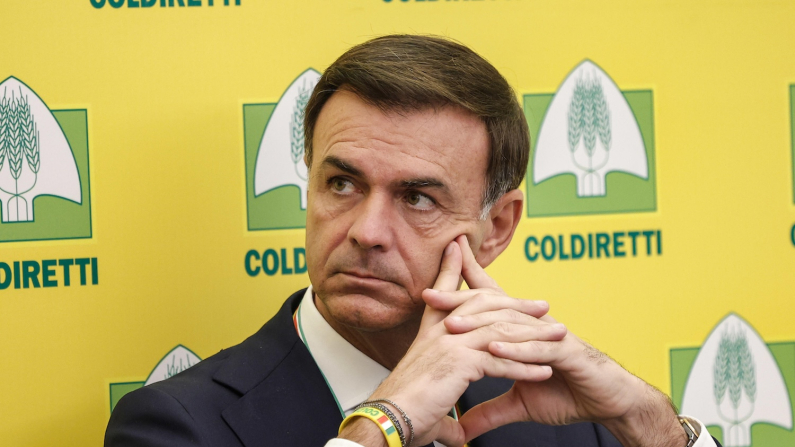 Il presidente di Coldiretti Ettore Prandini (foto di archivio,  ANSA/GIUSEPPE LAMI).