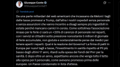 Conte: il governo penalizza gli ospedali e aiuta i miliardari