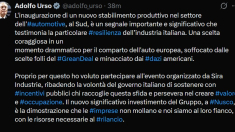 Urso: il governo sostiene il settore dell’auto