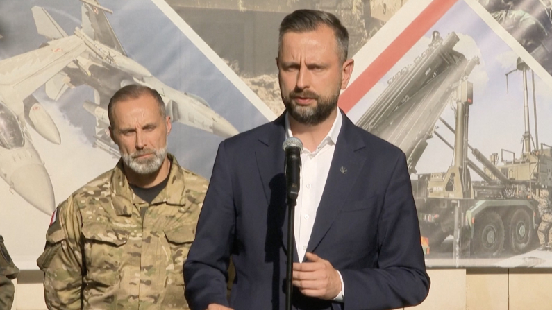 Il ministro della Difesa polacco Wladyslaw Kosiniak-Kamysz (foto: screenshot da video)