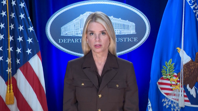 Il procuratore generale degli USA. Pam Bondi (Screenshot da video)