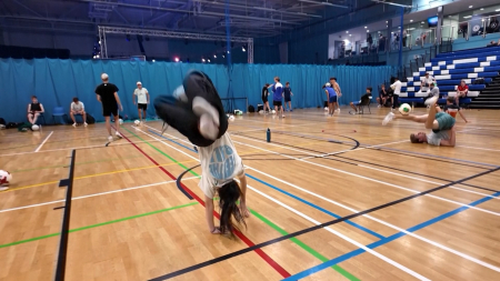 Spettacolari calciatori freestyle ai mondiali di Londra
