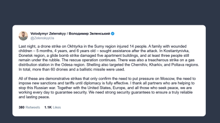Zelensky: servono pressioni e garanzie di sicurezza per fermare Mosca