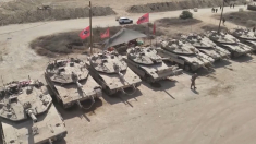 Israele diffonde video dei carri armati nella striscia di Gaza