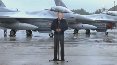 Discorso del primo ministro polacco all’aeronautica dopo violazione russa