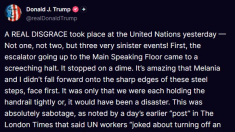 Trump: sabotaggio all’Assemblea Onu Richiesta indagine immediata