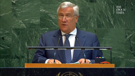 Tajani condanna l’occupazione di Gaza e chiede un cessate il fuoco