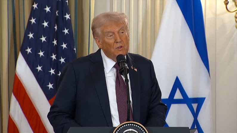 Donald Trump (foto d'archivio,  screenshot da video).