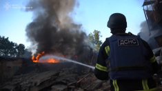 Attacco notturno russo sull’Ucraina con 14 località colpite