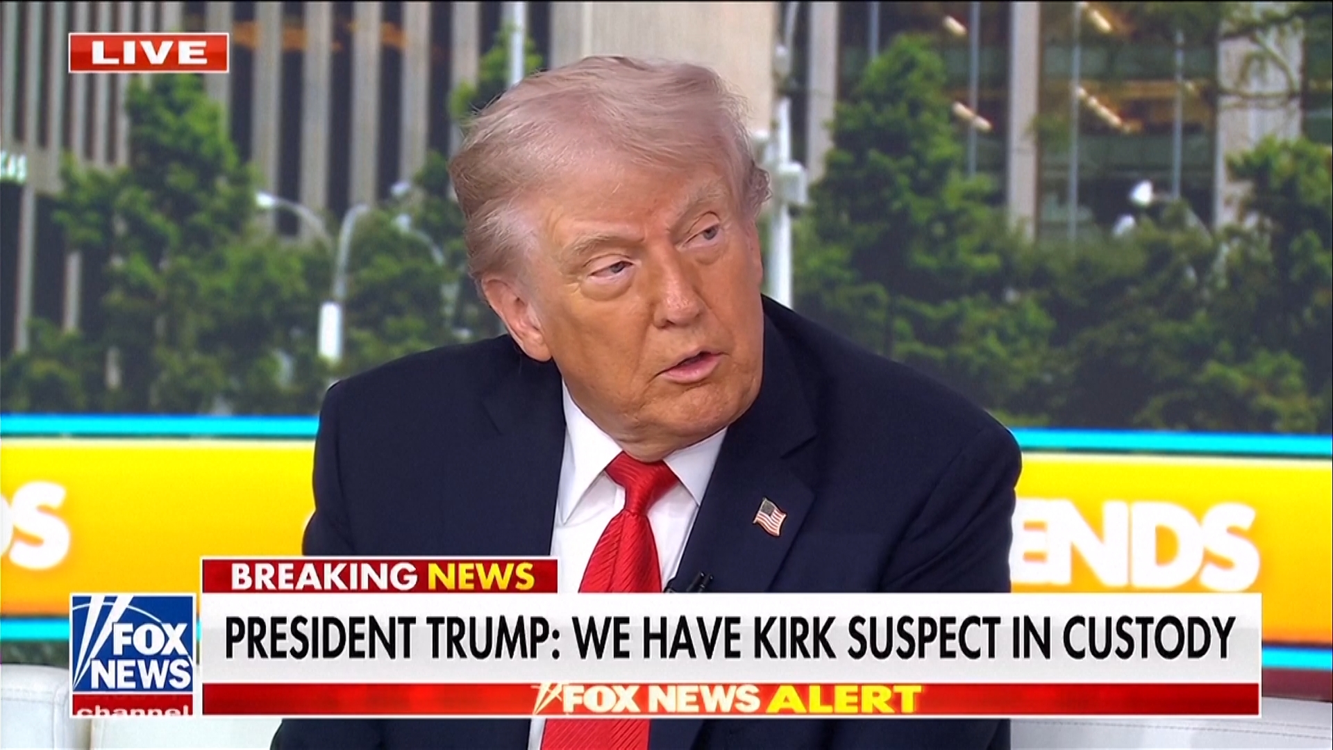 Trump a Fox: fermato indiziato dell’omicidio di Charlie Kirk