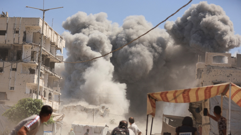 Gaza City, 14 settembre 2025 (fot archivio REUTERS/Dawoud Abu Alkas).







