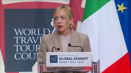 Giorgia Meloni interviene al Global Summit del World Travel & Tourism Council