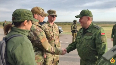 Ufficiali Usa in Bielorussia per osservare le esercitazioni militari “Zapad-2025”