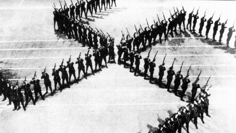 Immagine storica dell'epoca nazista (Ansa)