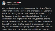 Trump a Putin: Mosca tigre di carta e Kiev può vincere